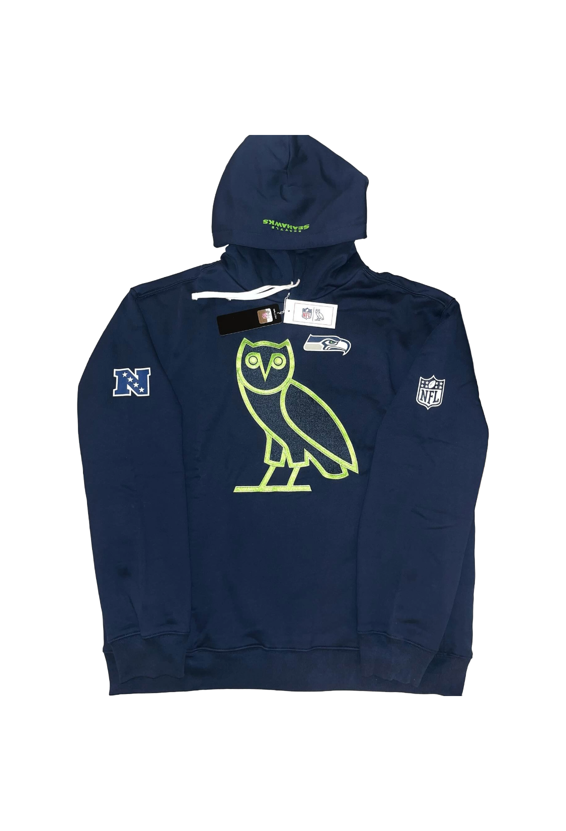 OVO x NFL Seattle Seahawks Hoodie - Navy