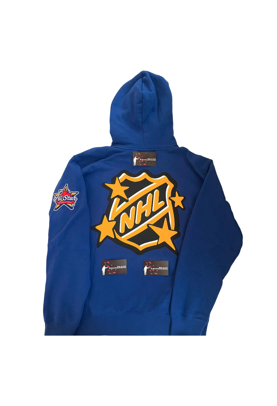 OVO x NHL All Stars 2024 OG Owl Hoodie - Blue