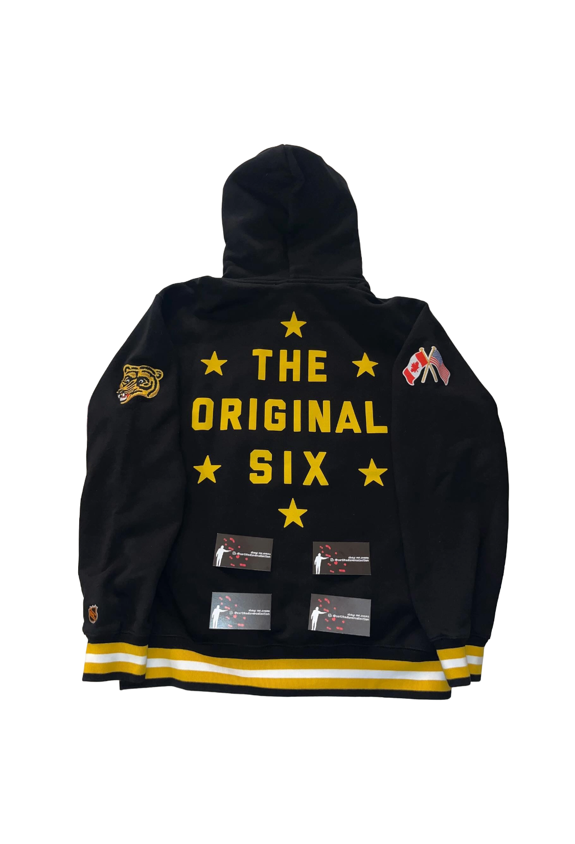 OVO x NHL Boston Bruins Original Six Hoodie - Black