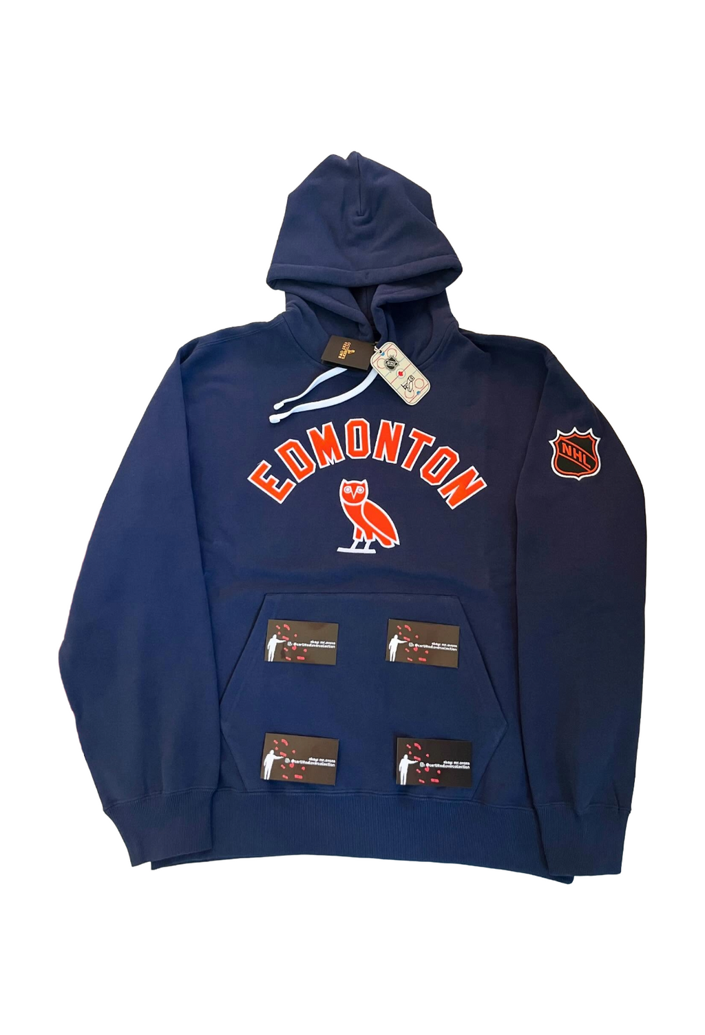 OVO x NHL Edmonton Oilers Hoodie - Navy