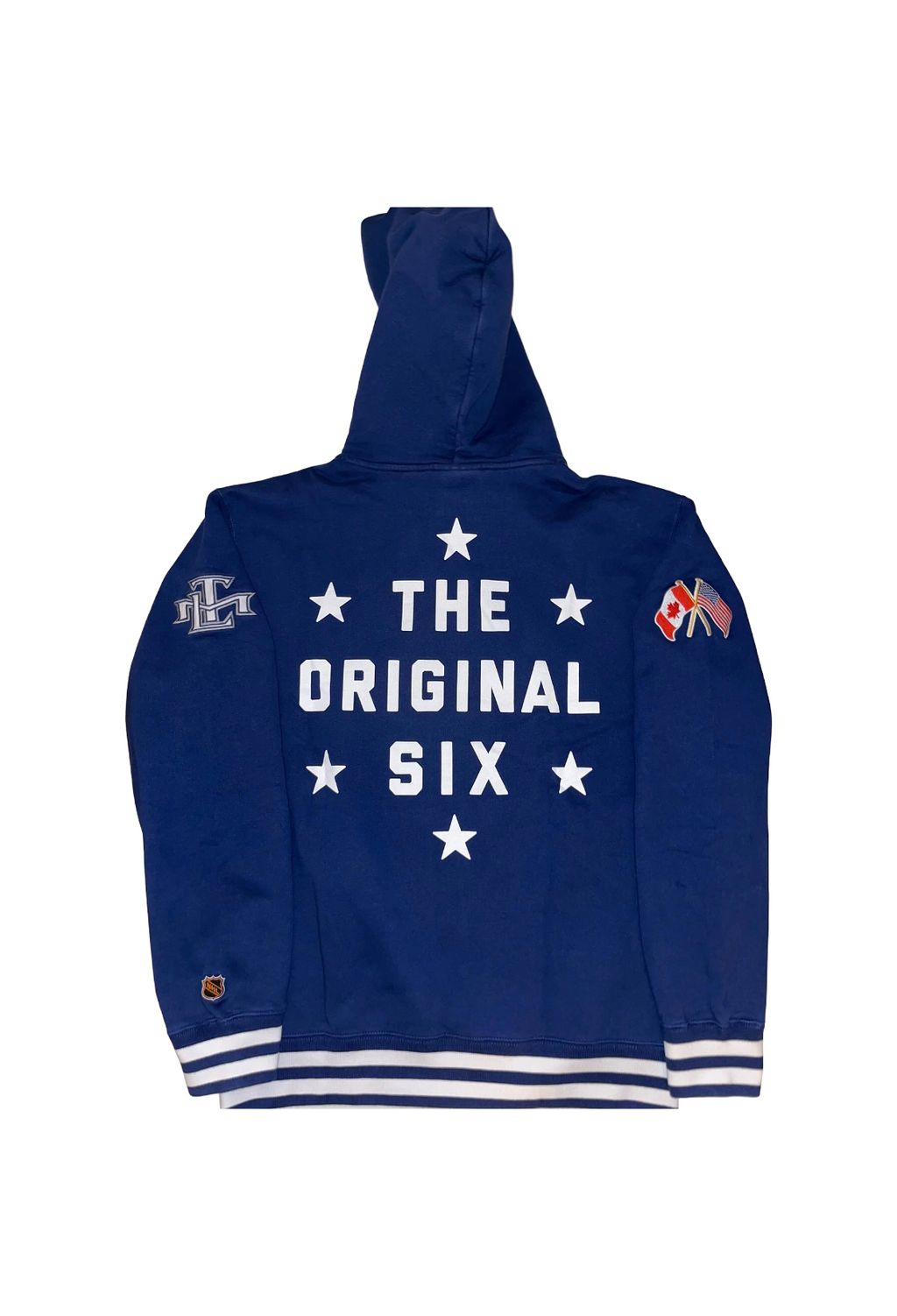 OVO x NHL Toronto Maple Leafs The Original 6ix Hoodie  - Blue