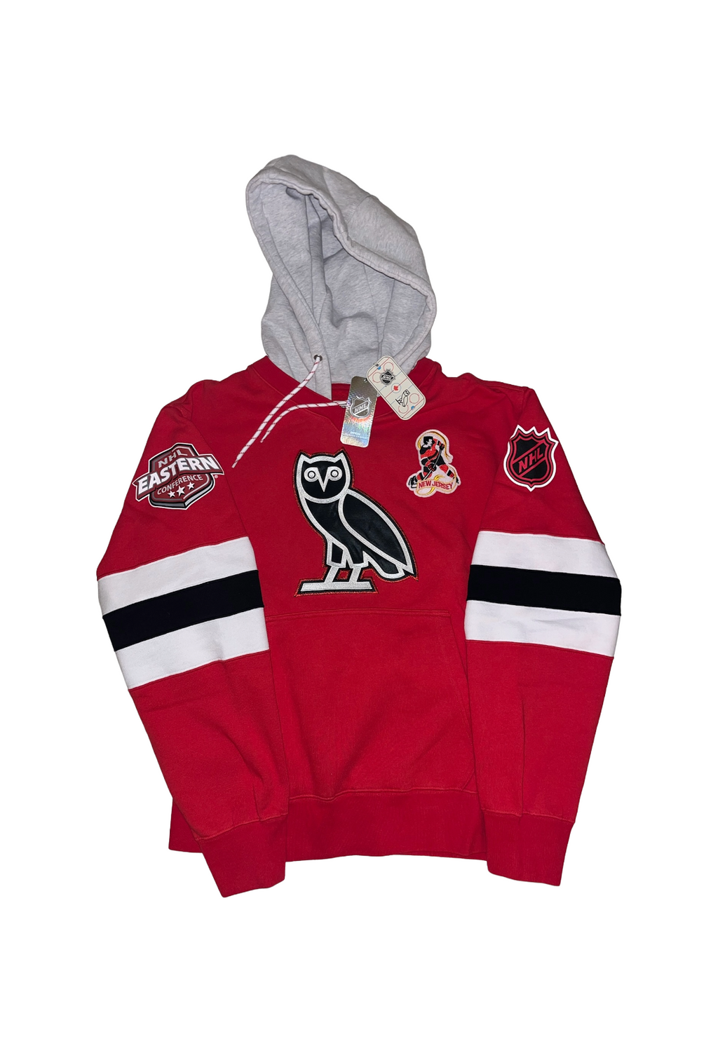 OVO x NHL New Jersey Devils Hoodie - Red