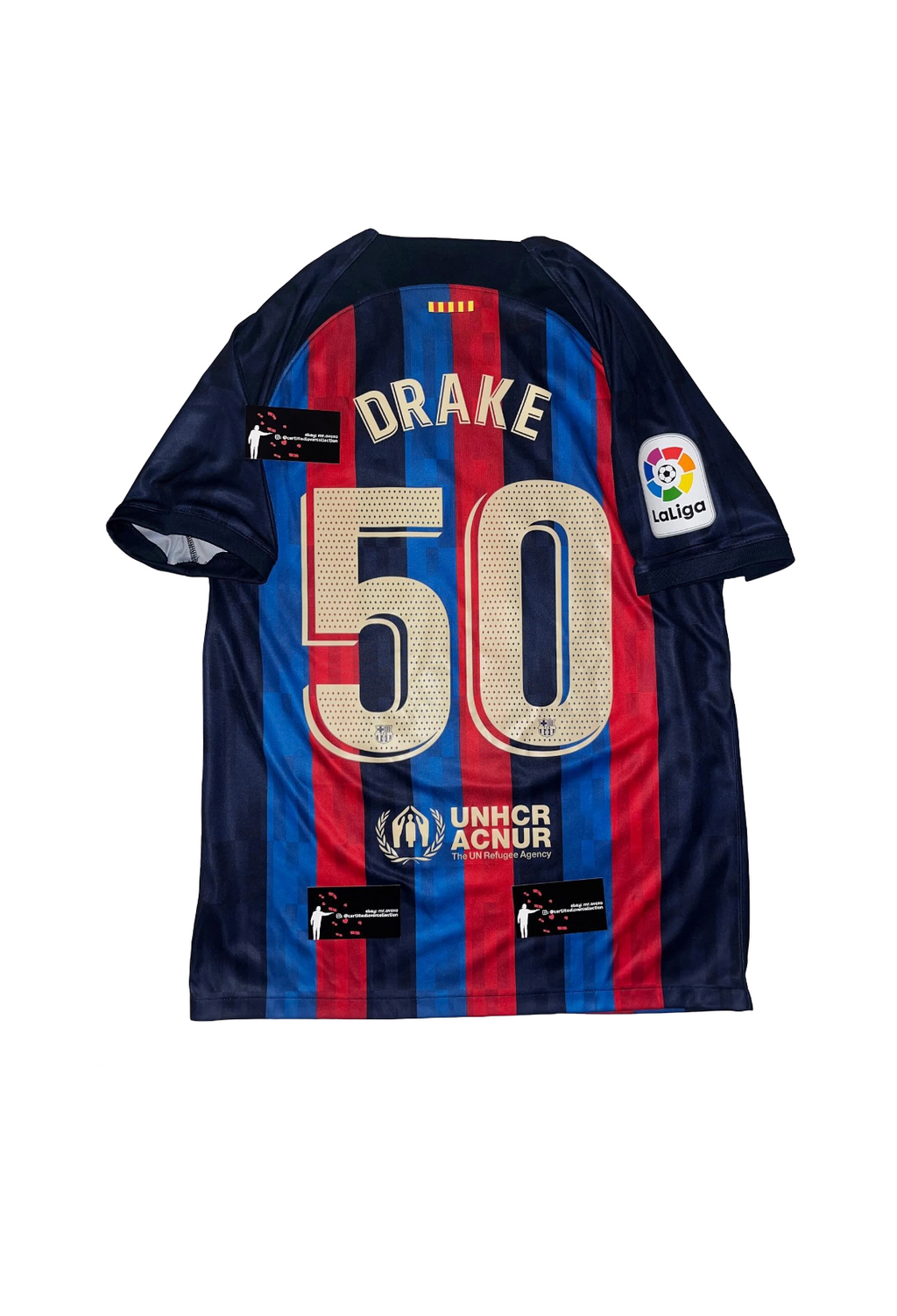 OVO x Nike x FC Barcelona Football Soccer JerseyFriends & Family Exclusive - Multi