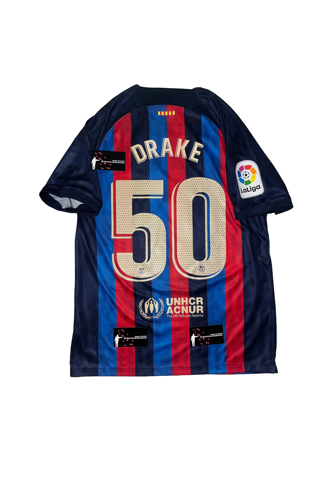 OVO x Nike x FC Barcelona Football Soccer JerseyFriends & Family Exclusive - Multi