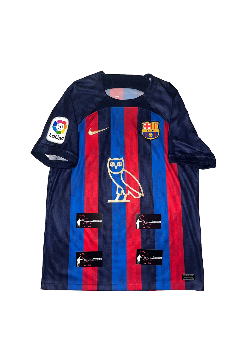 OVO x Nike x FC Barcelona Football Soccer JerseyFriends & Family Exclusive - Multi