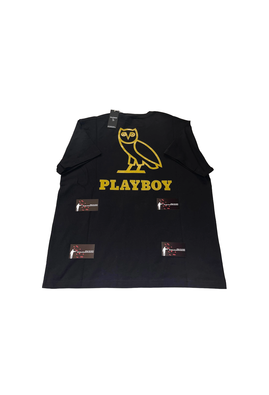 OVO x Playboy Pendant Tee - Black
