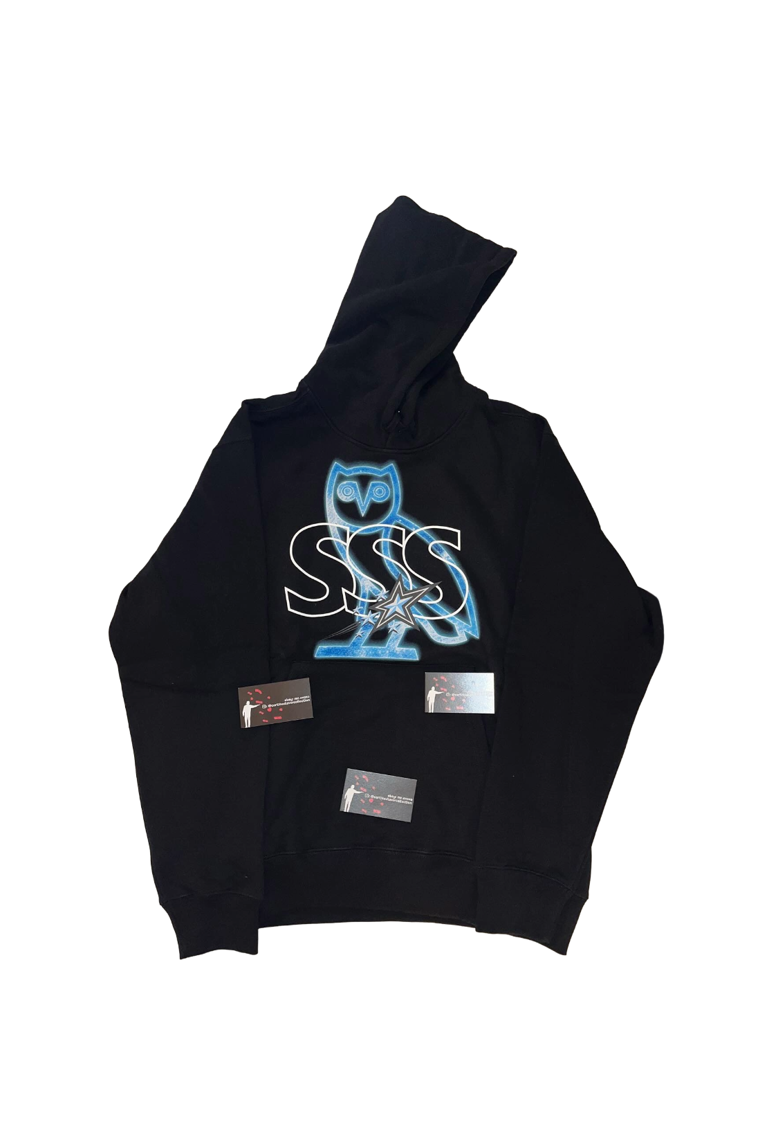 OVO x SSS Scarborough Shooting Stars Galaxy Hoodie - Black