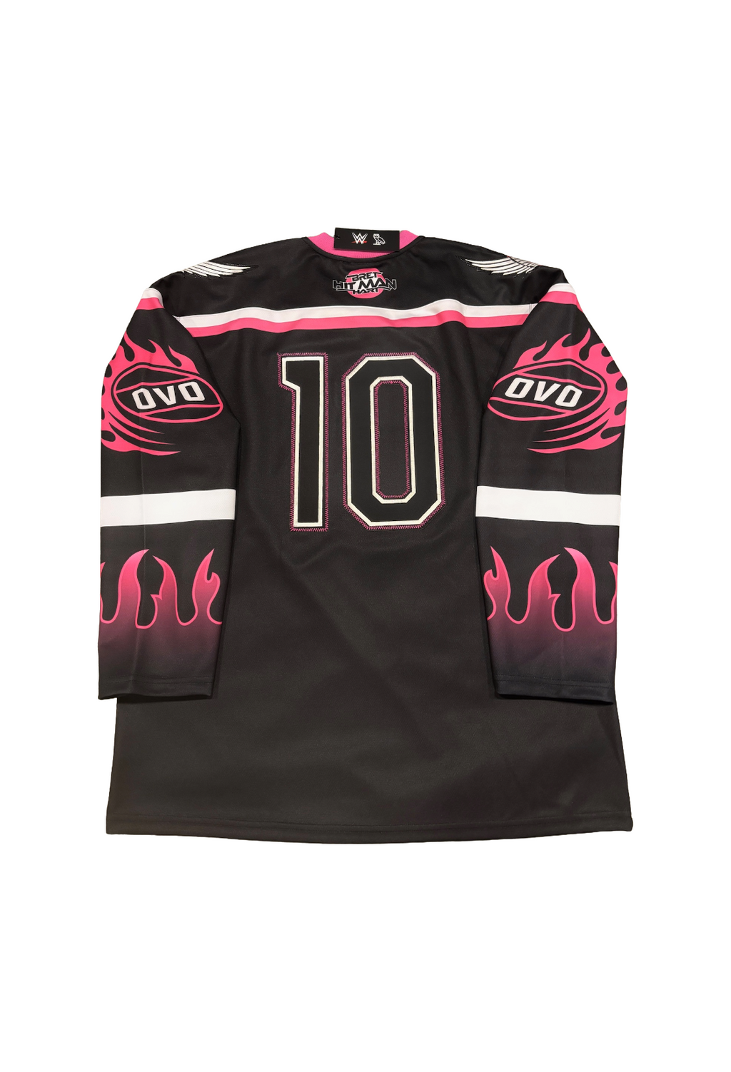 OVO x WWE Bret The Hitman Hart Hockey Jersey - Black