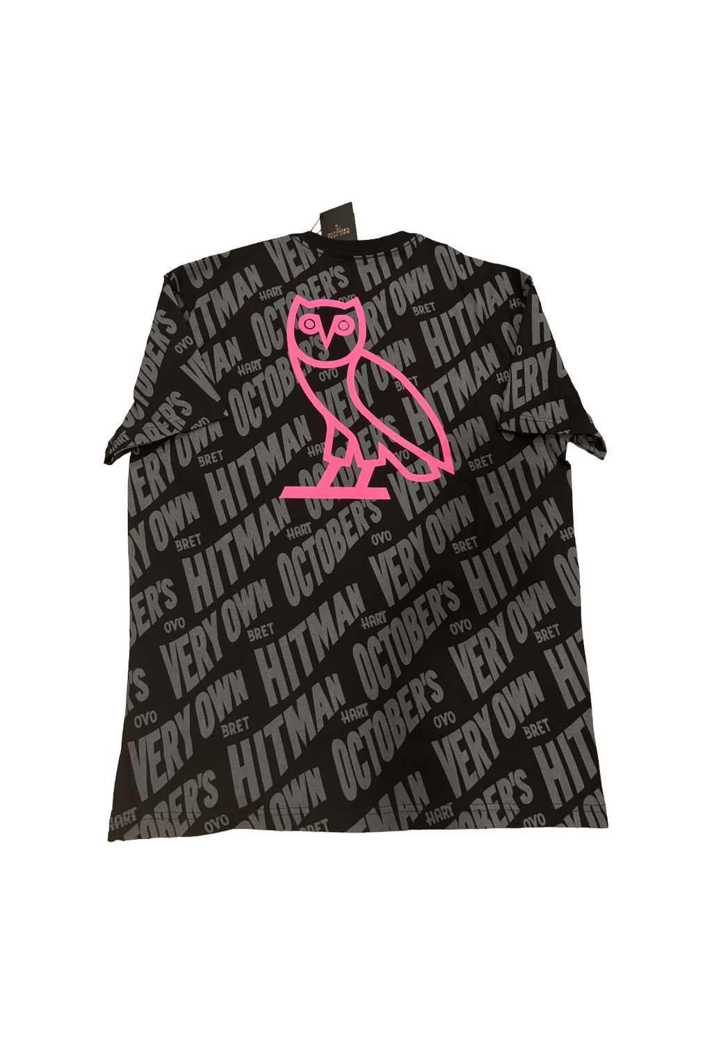 OVO x WWE Bret The Hitman Hart Tee - Black