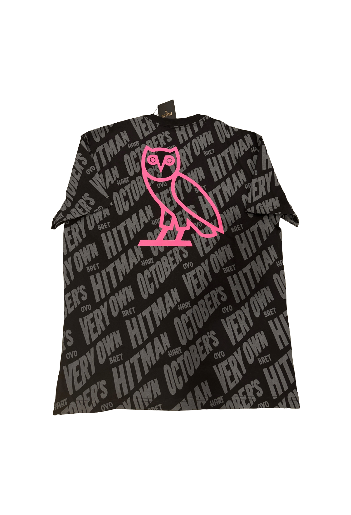 OVO x WWE Bret The Hitman Hart Tee - Black