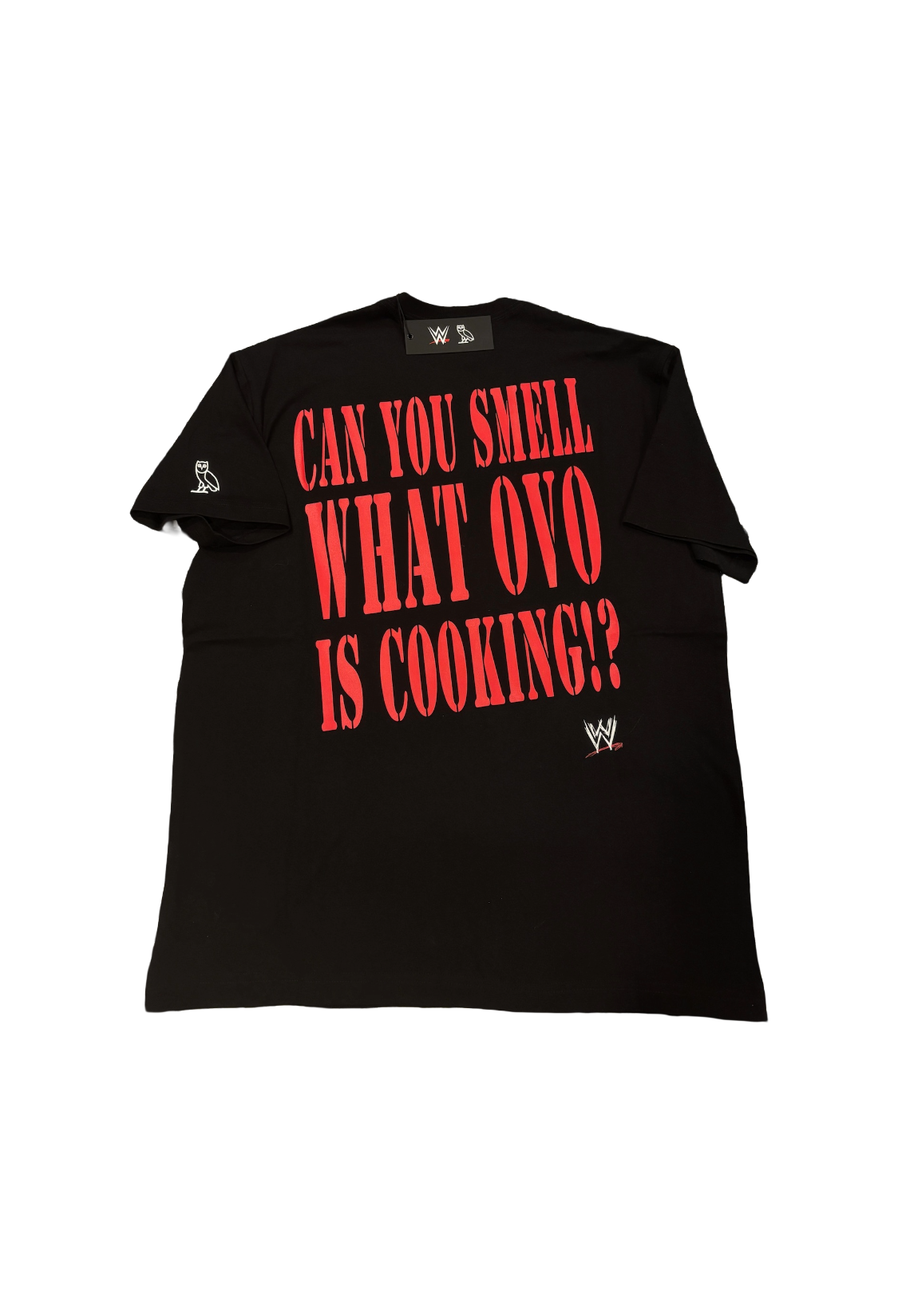 OVO x WWE Dwayne The Rock Johnson Tee - Black