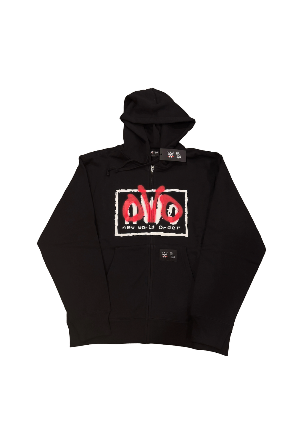OVO x WWE NWO New World Order Hulk Hogan Hoodie - Black