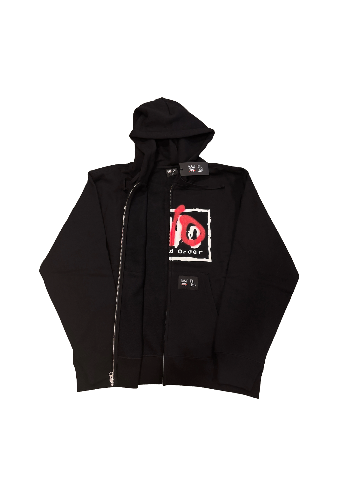 OVO x WWE NWO New World Order Hulk Hogan Hoodie - Black