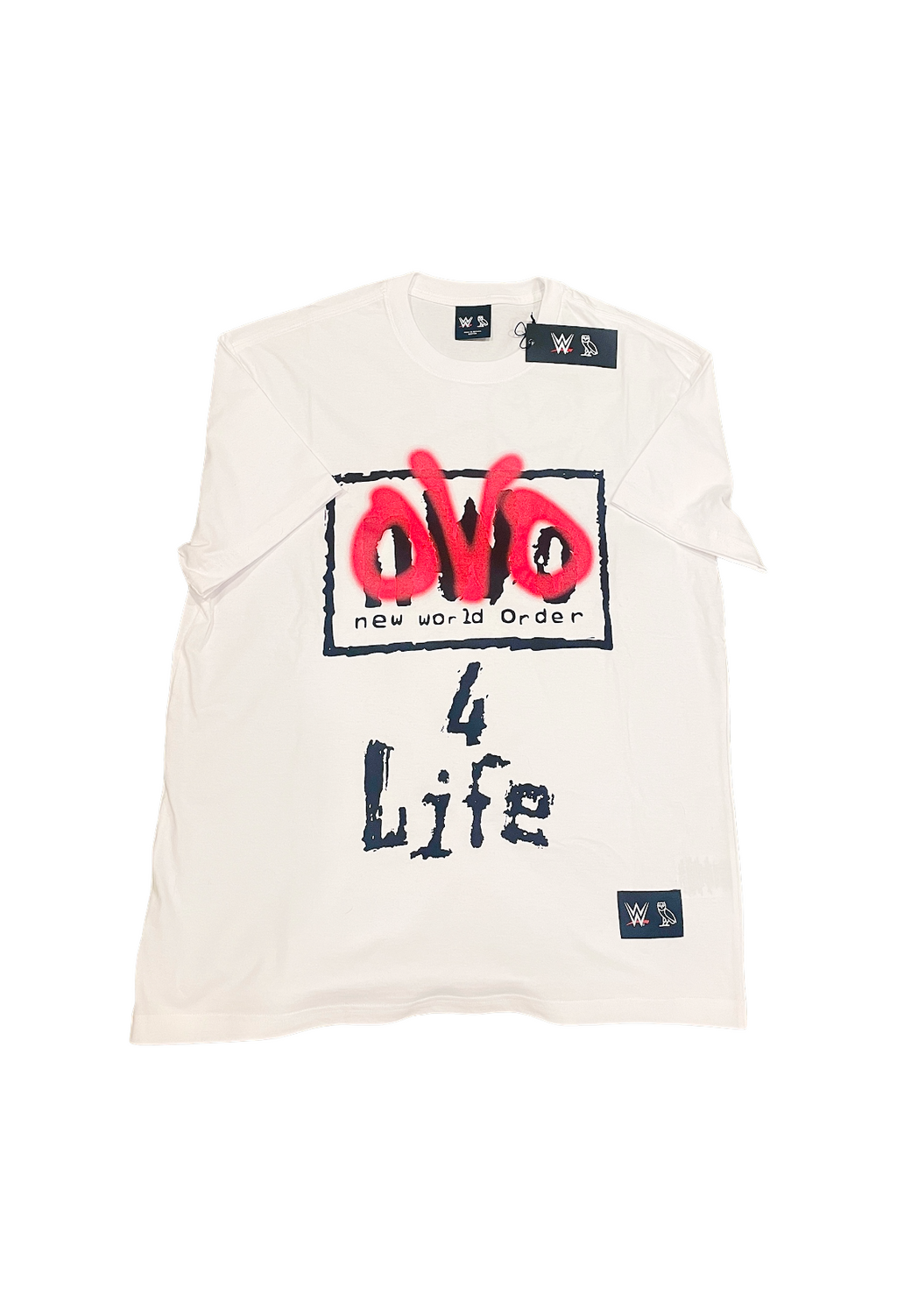 OVO x WWE NWO New World Order Hulk Hogan Tee - White