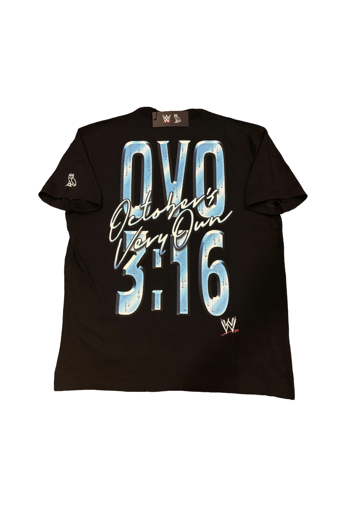 OVO x WWE Stone Cold Steve Austin Attitude Era Tee - Black