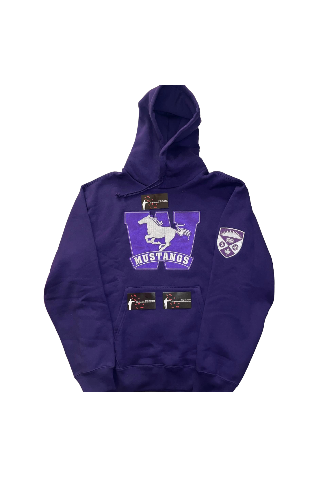 OVO x Western University Mustangs Hoodie - Purple