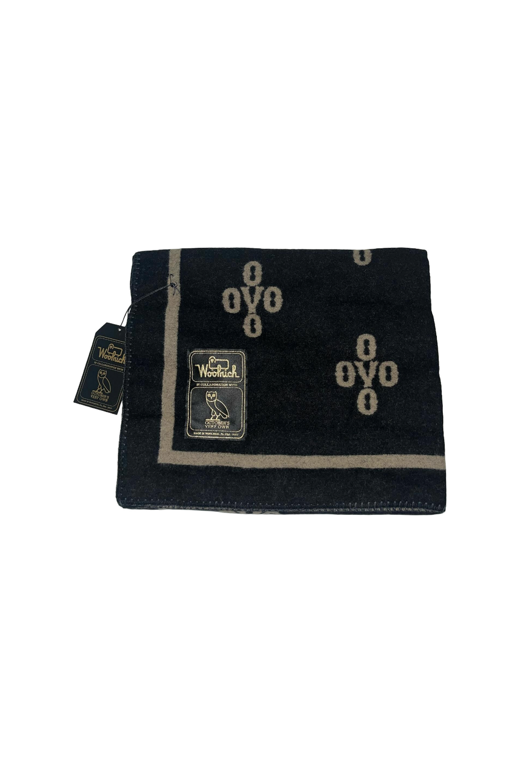 OVO x Woolrich 2017 Pom Pom Wool Blanket 46x68