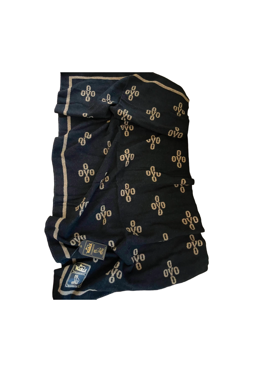 OVO x Woolrich 2017 Pom Pom Wool Blanket 46x68