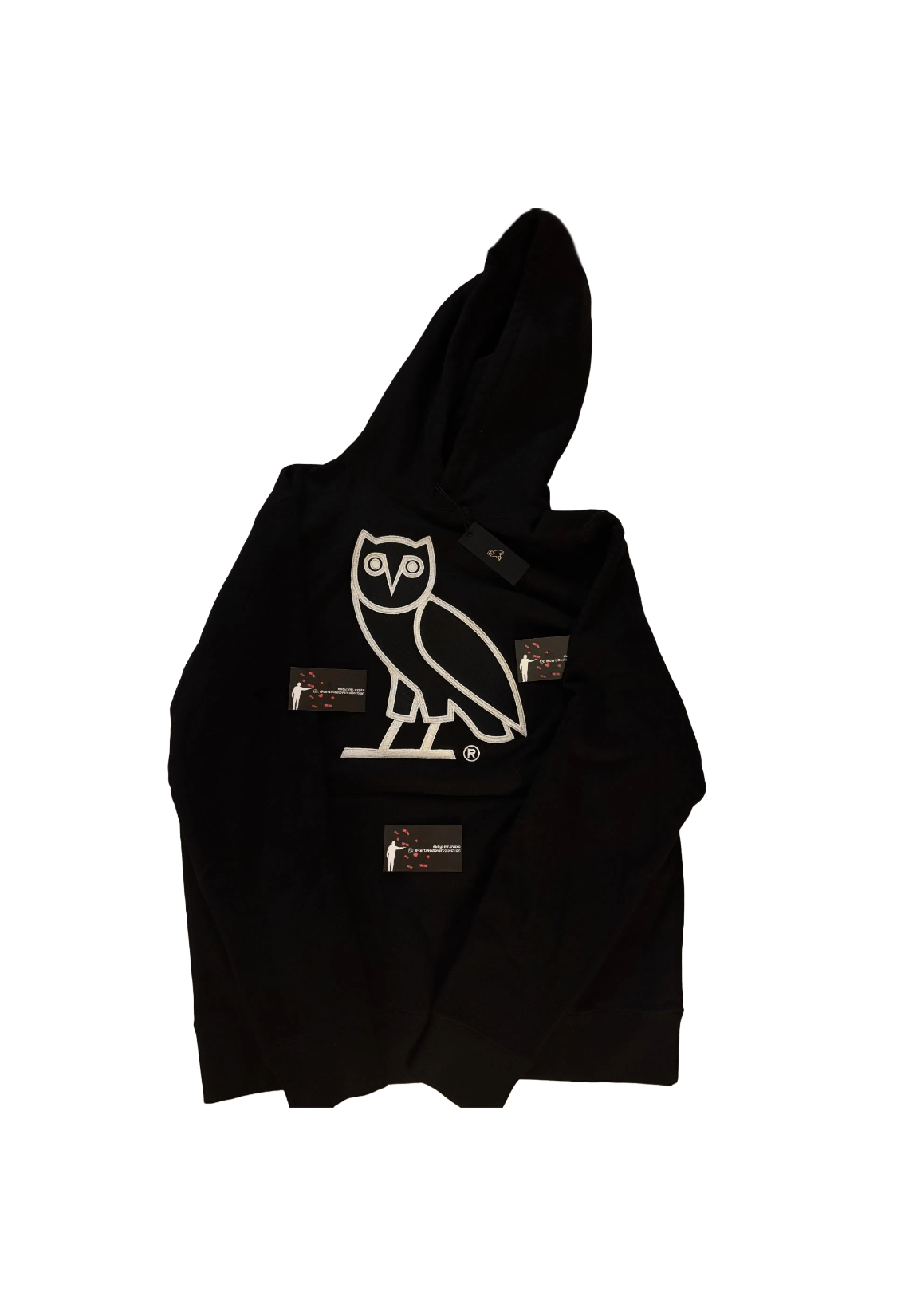 OVO ‘AfterDark’ OG Owl Hoodie Glow In The Dark 2019 - Black