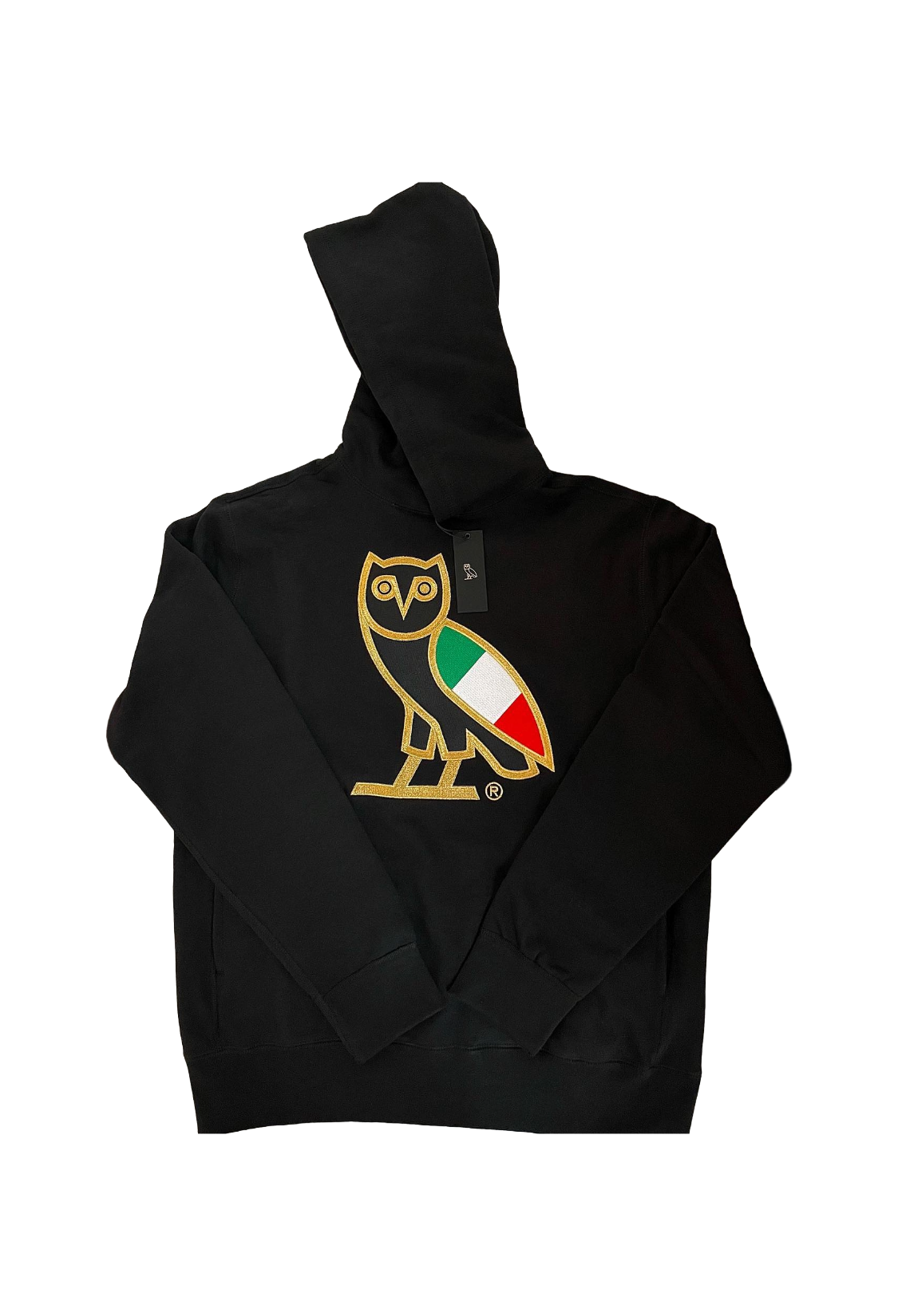 OVO Italy OG Owl Hoodie 2023 - Black
