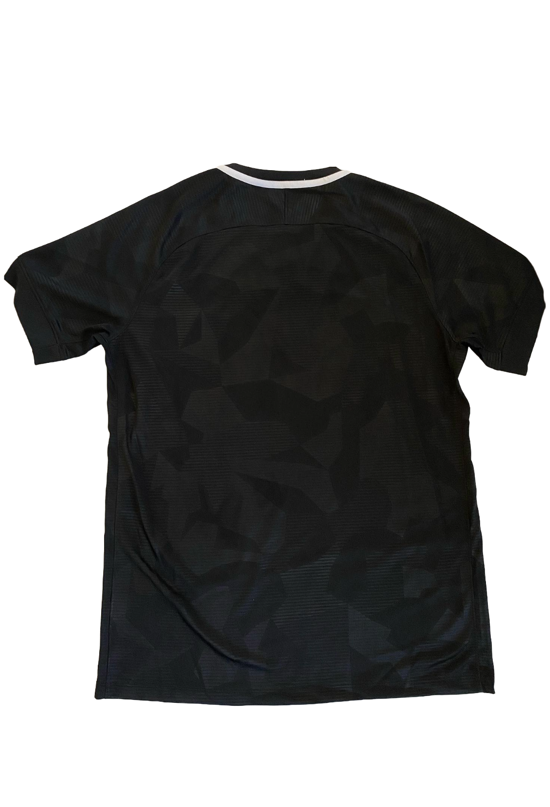 Black t-shirt on a white background OVO x Nike Football/Soccer Jersey UK FC Wireless Wave 2019 Exclusive Friends & Family