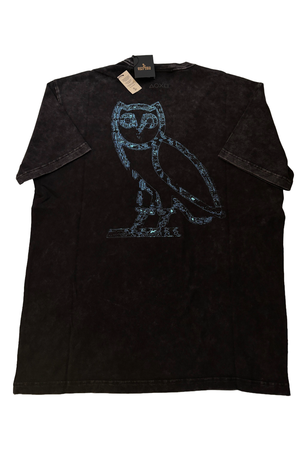 OVO x PlayStation Liquid Owl Runner Garment Dyed Tee