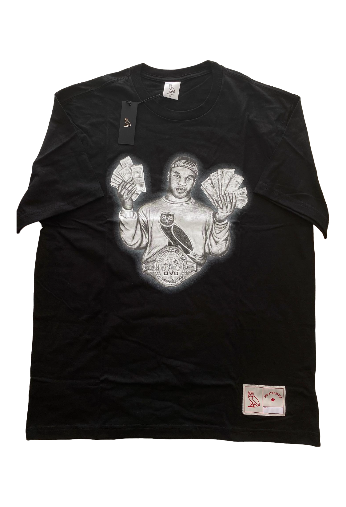 OVO x Mike Tyson 'Money Mike' Tee - Black