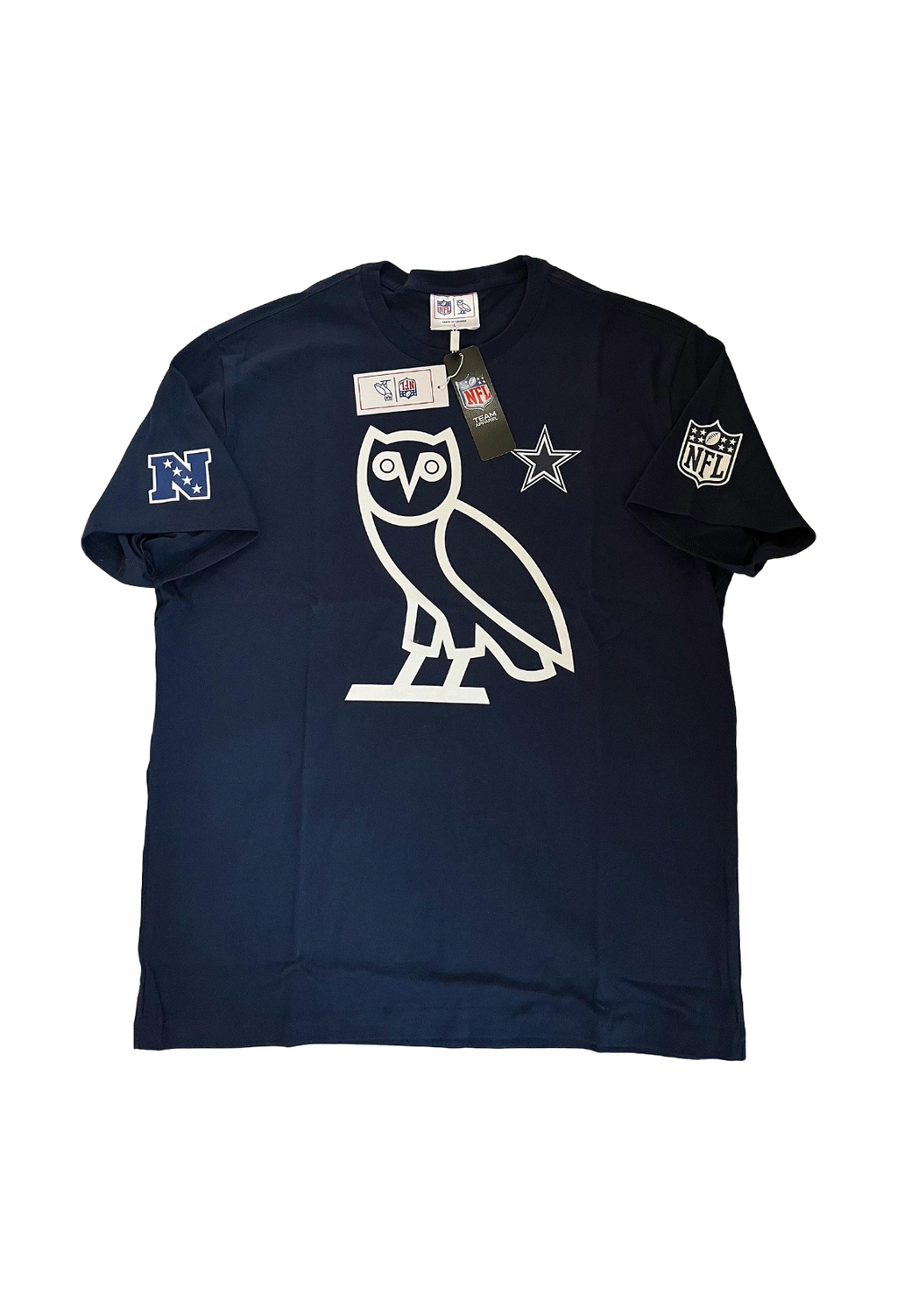 OVO x NFL Dallas Cowboys OG Owl Game Day Tee - Navy