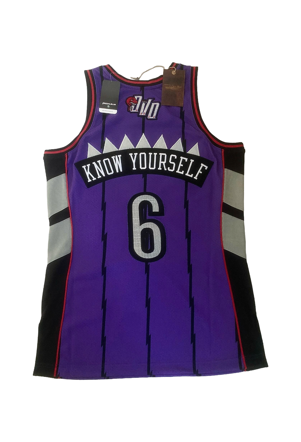 OVO x Raptors x Mitchell & Ness Basketball Jersey - Purple