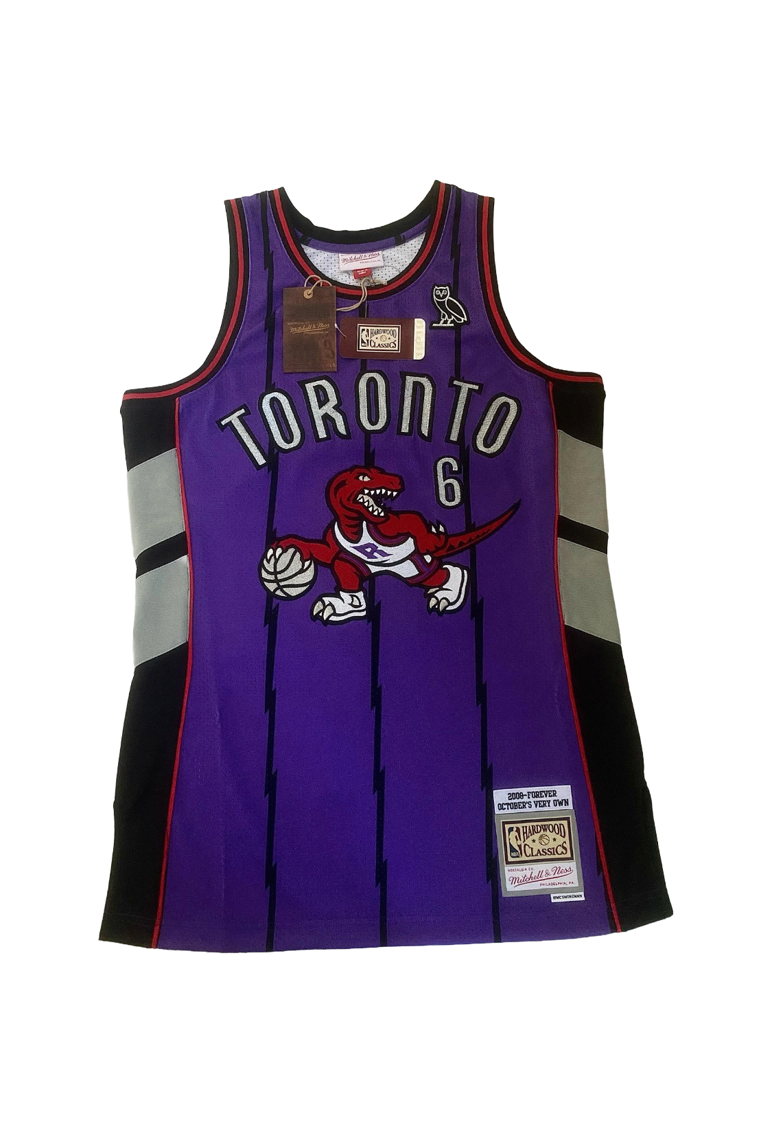 OVO x Raptors x Mitchell & Ness Basketball Jersey - Purple