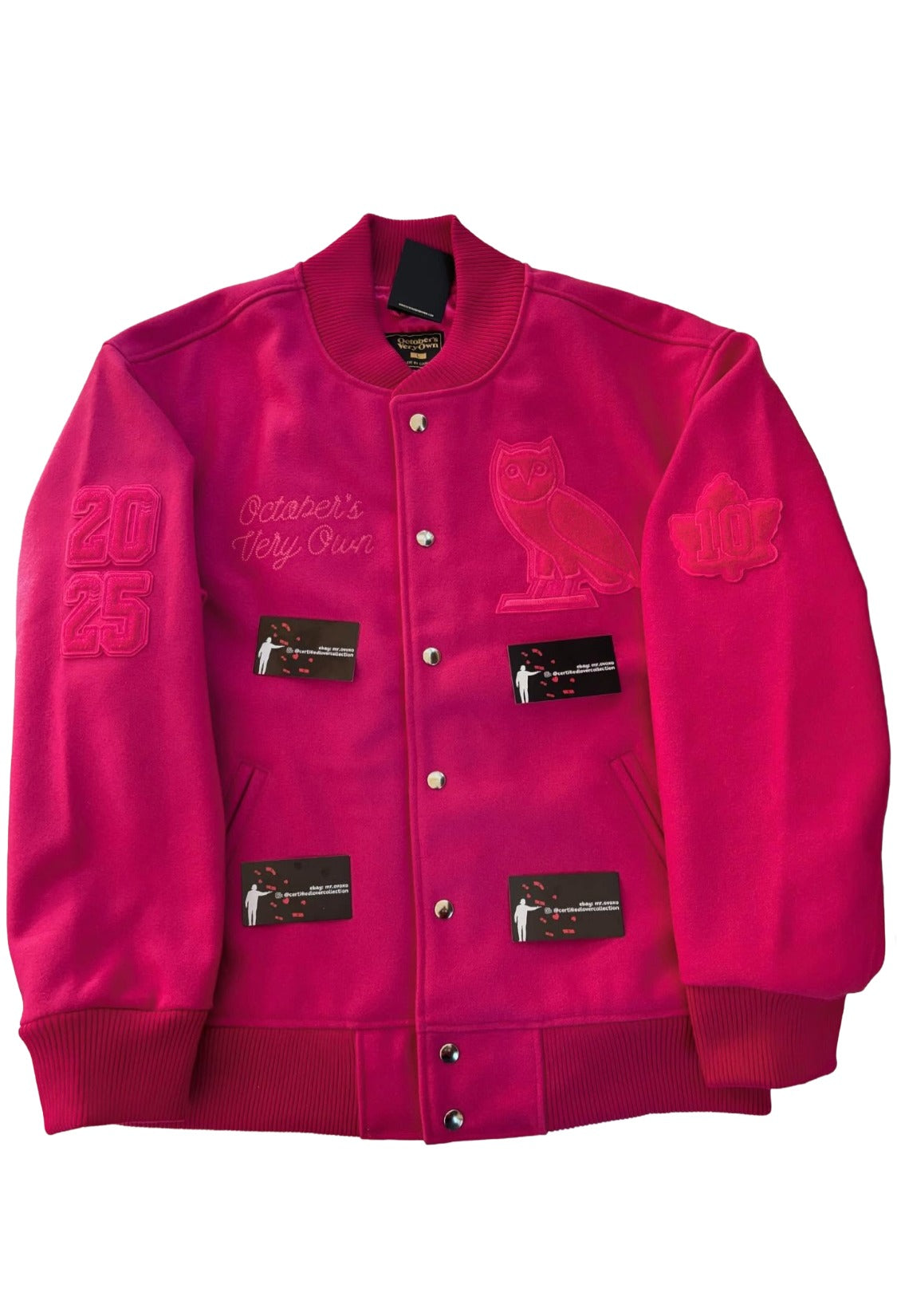 OVO Valentine's Collegiate Varsity Jacket