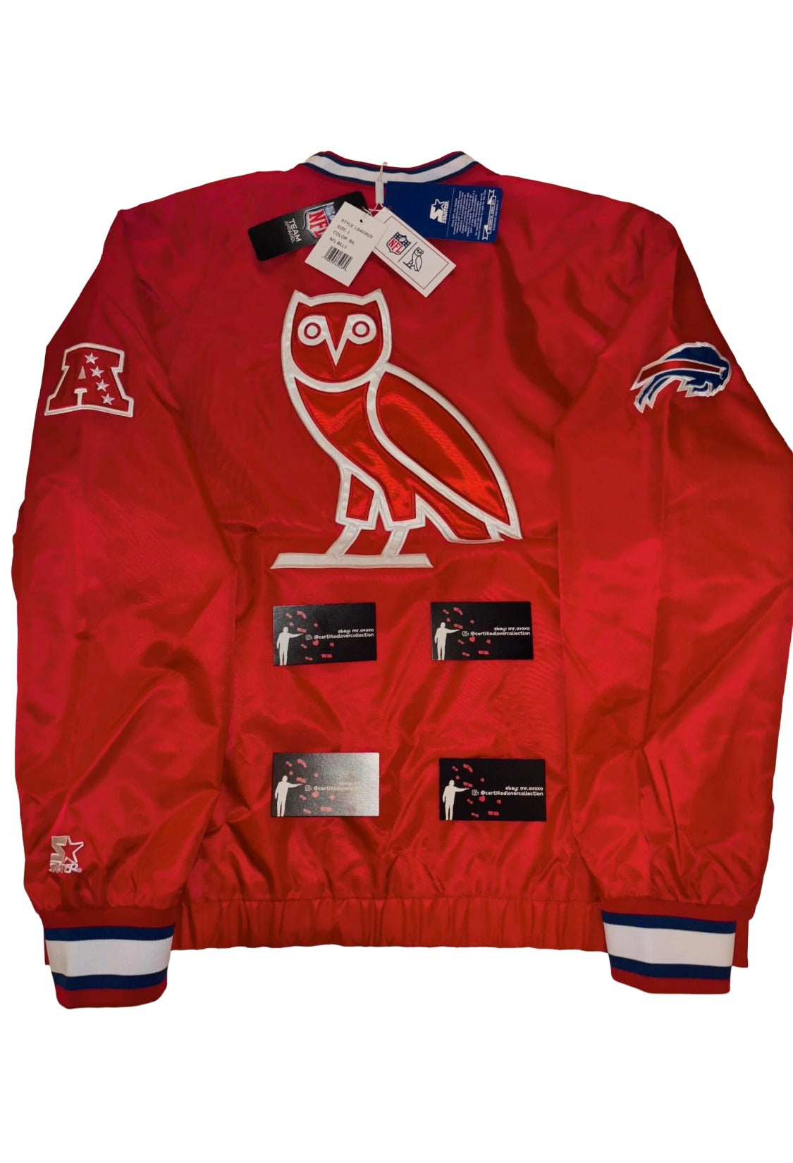 OVO X NFL Bills Starter Pullover Jacket