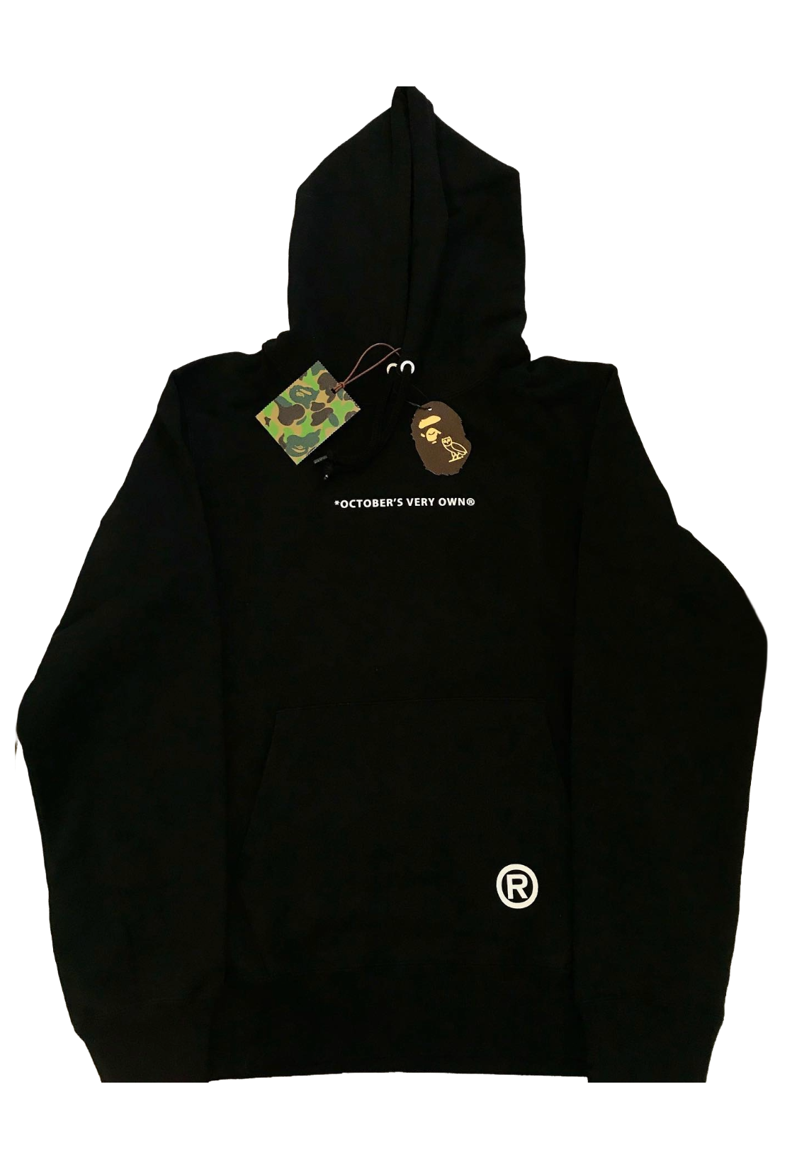 OVO X Bape Head Hoodie