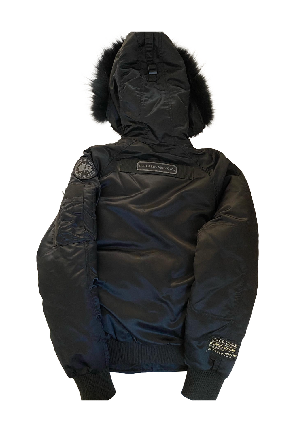 OVO X Canada Goose Women's Coyote Fur Bomber Chilliwack Jacket