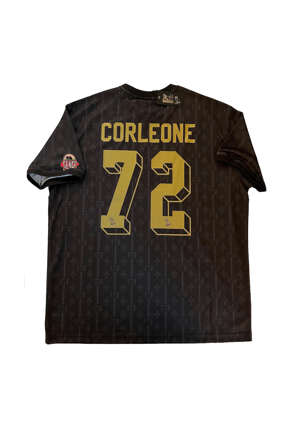 OVO x The Godfather Soccer Jersey - Black