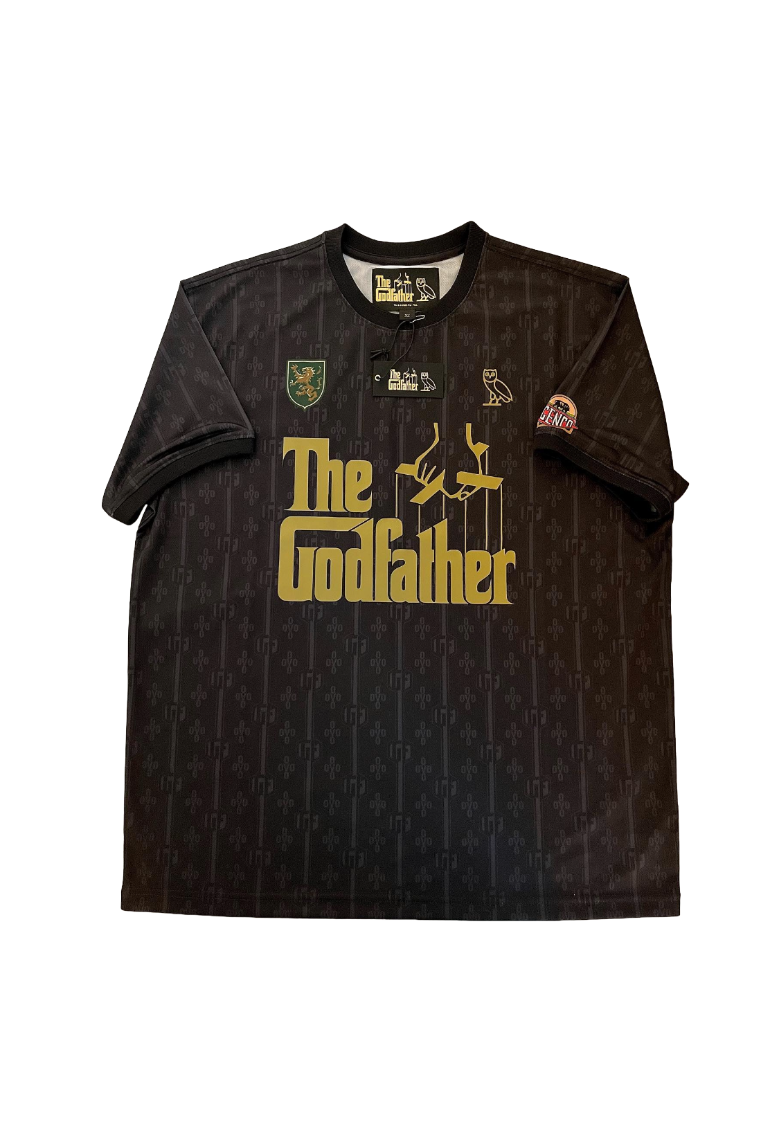 OVO x The Godfather Soccer Jersey - Black
