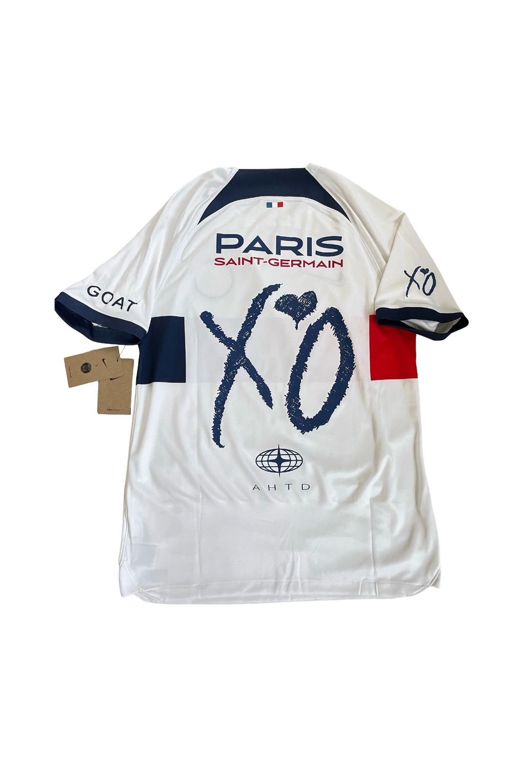 The Weeknd XO x PSG Exclusive Soccer Jersey - White