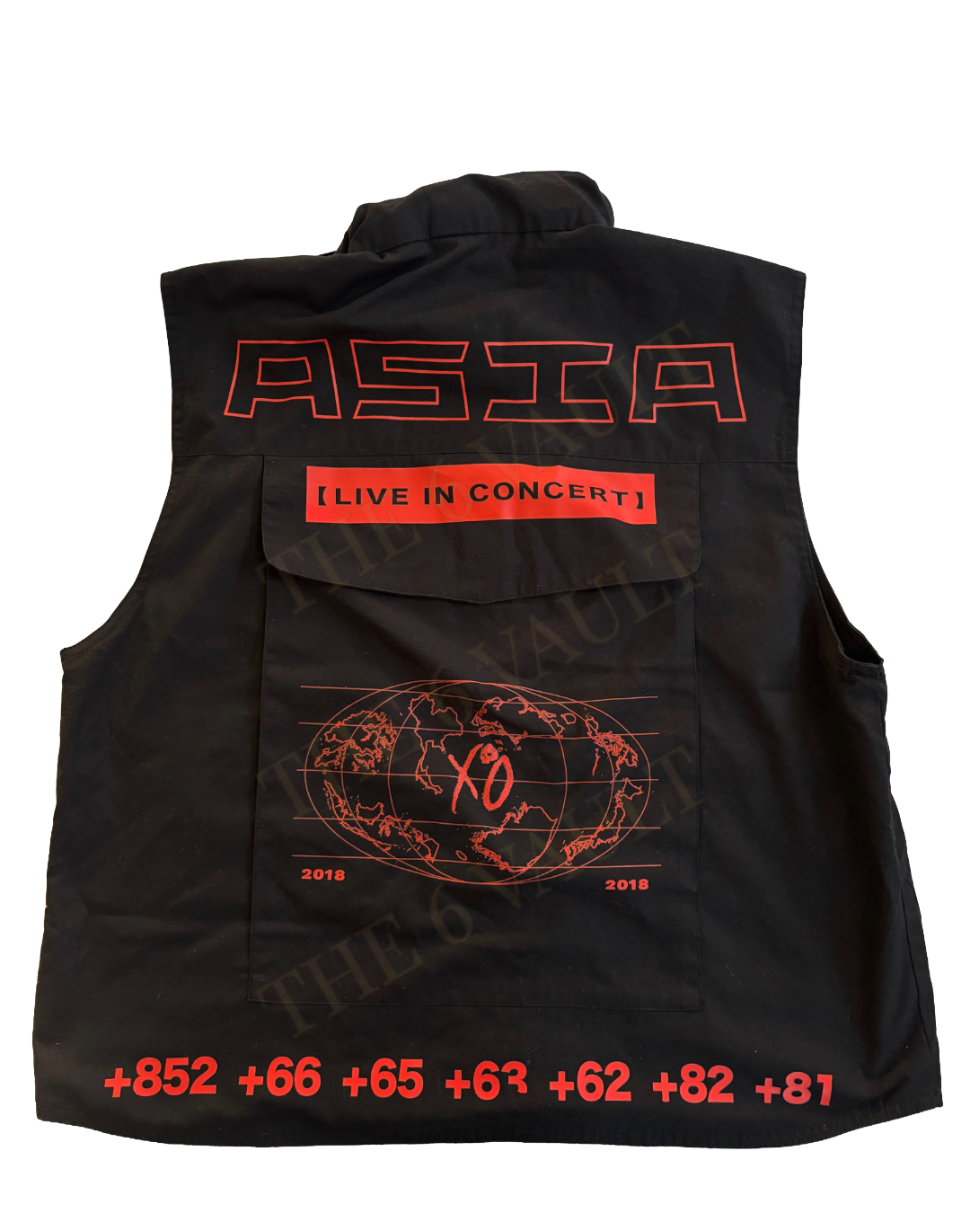 The Weeknd XO Ranger Vest Asian Tour Exclusive