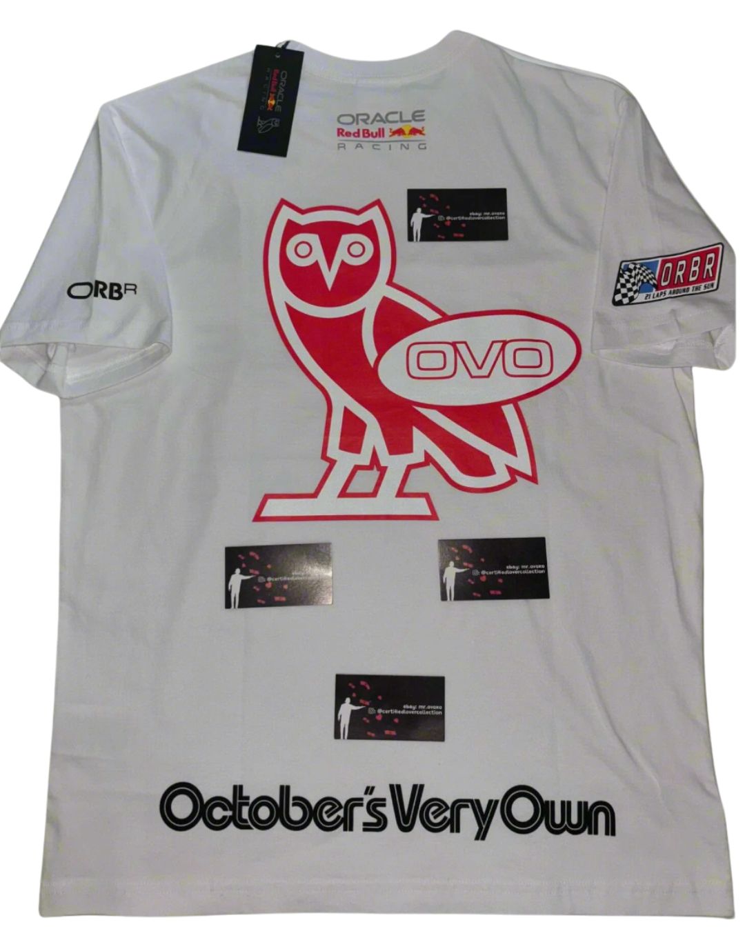 OVO X Oracle Red Bull Racing Team Tee